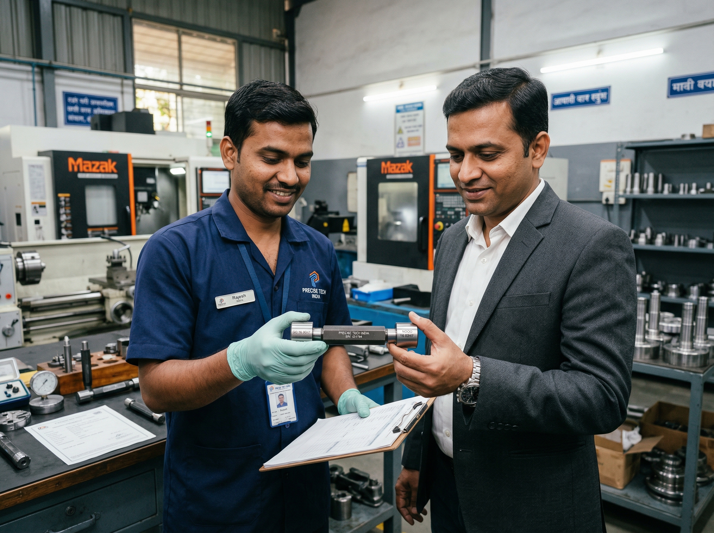 Size Gauge trusted clients and manufacturing partnerships